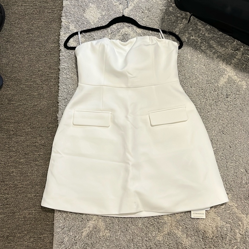 Strapless dress